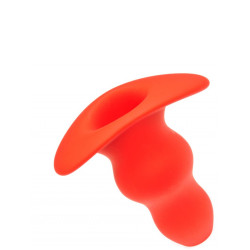MK Toys Plug Tunnel Stretch Rouge Medium 13 x 6.4cm